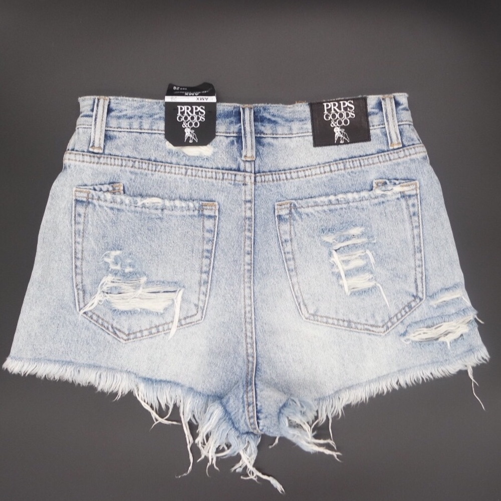 ✨PRPS GOODS & CO. High Waist Denim Shorts - Picture 2 of 7